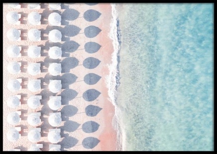 White Umbrellas Poster in der Gruppe Poster / Naturmotive bei Desenio AB (10632)