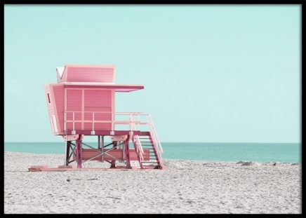 Miami South Beach Poster in der Gruppe Poster / Naturmotive bei Desenio AB (10758)