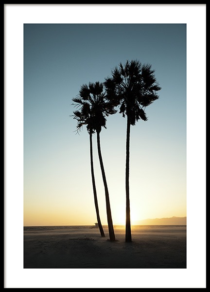 Los Angeles Sunset Poster nel gruppo Poster / Fotografia presso Desenio AB (10786)