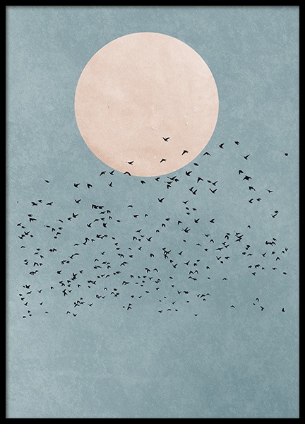Birds Fly Away Affiche dans le groupe Affiches / Graphisme chez Desenio AB (10930)