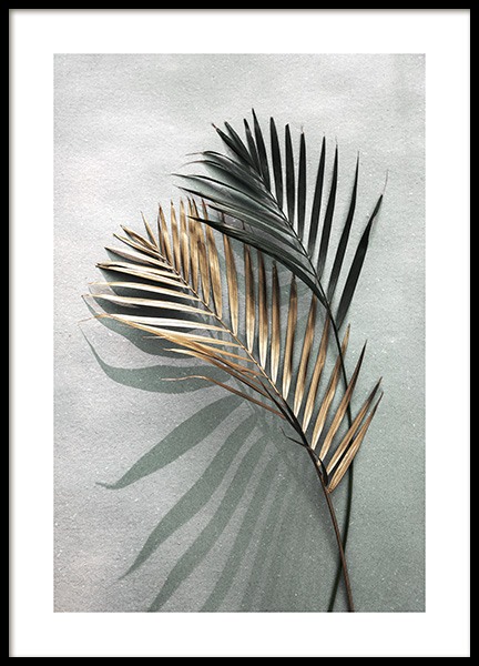 Gold and Green Shadow Affiche dans le groupe Affiches / Photographie chez Desenio AB (11508)