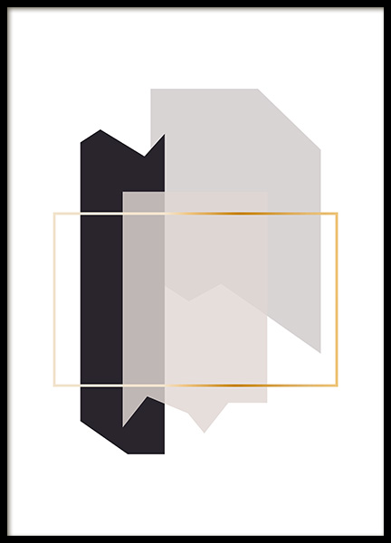 Abstract Fragments No1 Affiche dans le groupe Affiches / Art chez Desenio AB (11996)