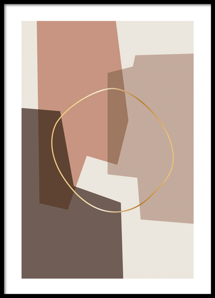 Abstract Composition Affiche dans le groupe Affiches / Art chez Desenio AB (12516)