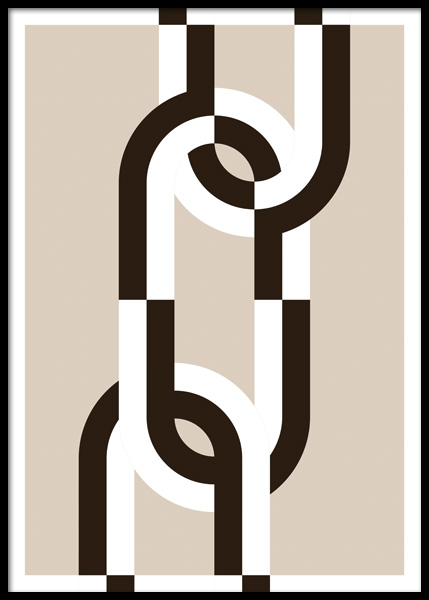 Chain Poster in der Gruppe Poster / Illustration bei Desenio AB (14921)