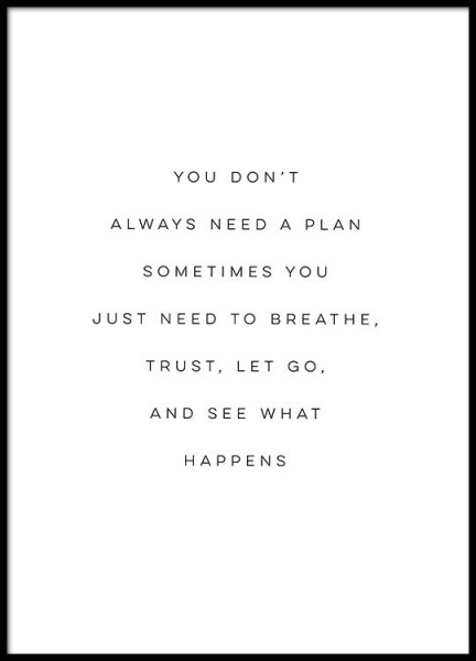 See What Happens Affiche dans le groupe Affiches / Affiche citation chez Desenio AB (2475)