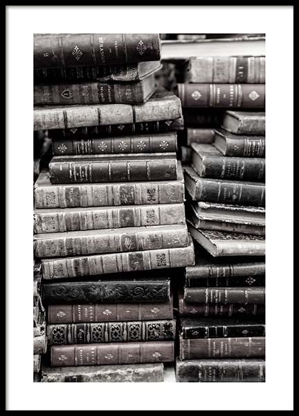 Old Books Poster nel gruppo Poster / Fotografia presso Desenio AB (3432)