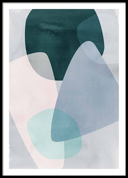 Graphic Pastels 2 Affiche dans le groupe Affiches / Art chez Desenio AB (3450)