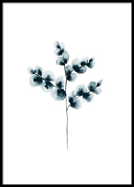 Cotton Plant Blue, Affiche dans le groupe Affiches / Botanique chez Desenio AB (8171)