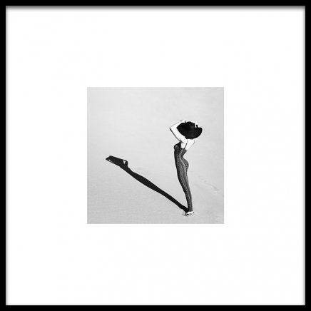 Lady Shadow Affiche  dans le groupe Affiches / Noir et blanc chez Desenio AB (8912)