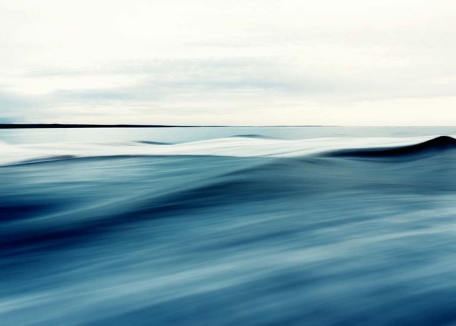 Abstract Sea Poster