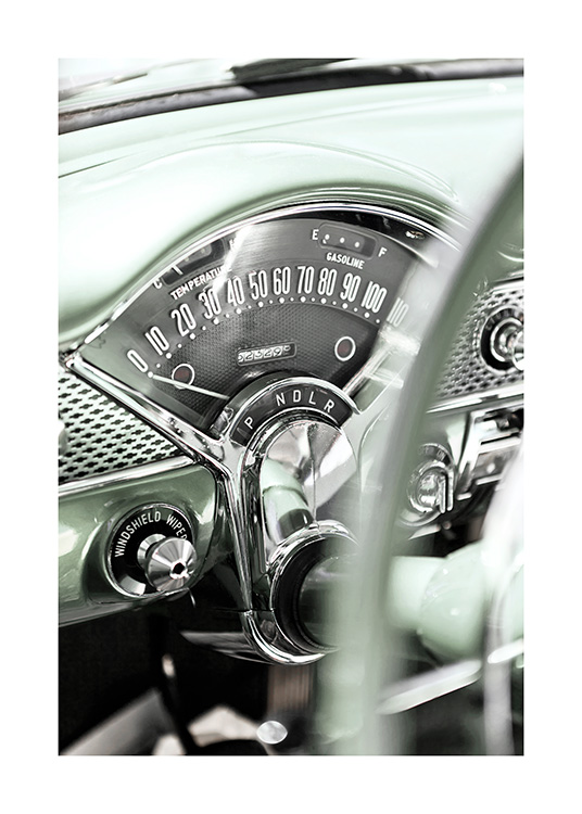 American Vintage Car Poster / Fotografien bei Desenio AB (10641)
