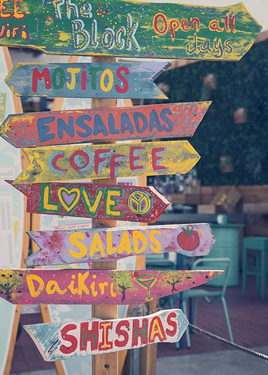 Coffee & Love Poster / Fotografien bei Desenio AB (10700)