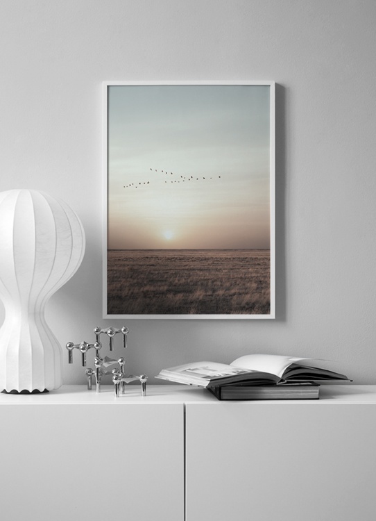 Field Sunset Poster / Natura presso Desenio AB (10922)