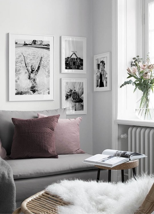 F**k It Poster / Bianco e nero  presso Desenio AB (11042)