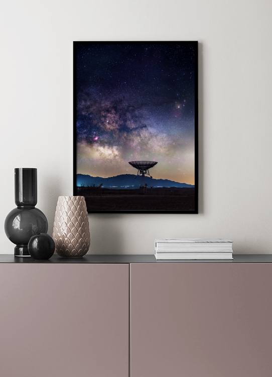 Radio Telescope Poster / Naturmotive bei Desenio AB (11168)