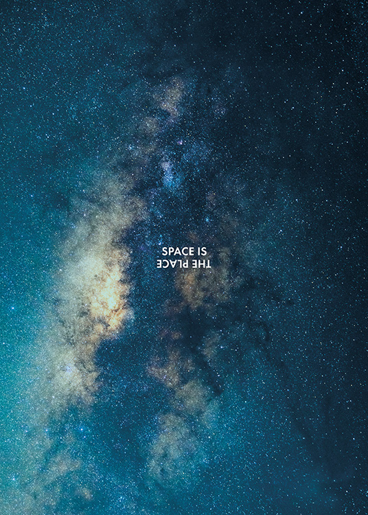 Space is the Place Poster / Naturmotive bei Desenio AB (11169)
