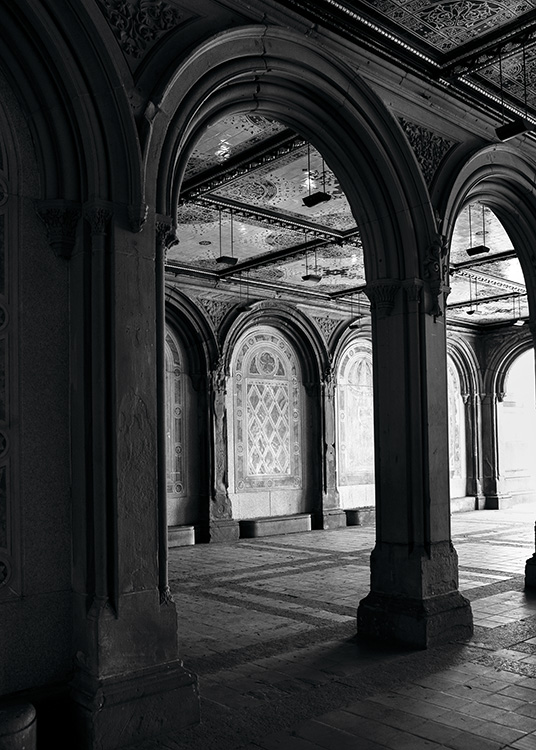 Central Park Arch Poster