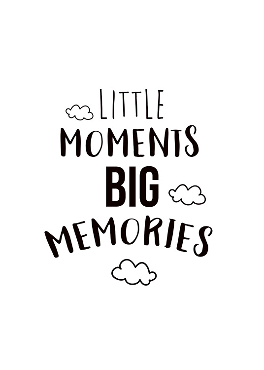 Little Moments Affiche / Posters pour enfants chez Desenio AB (11442)