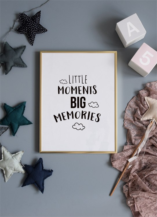 Little Moments Affiche / Posters pour enfants chez Desenio AB (11442)