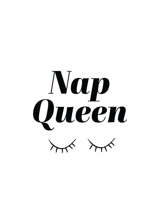Nap Queen Affiche