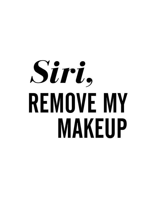 Remove My Makeup Affiche