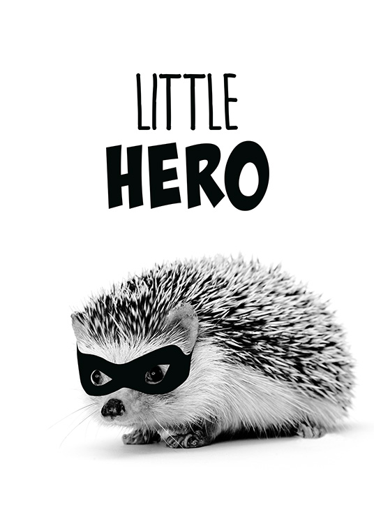 Little Hero Poster / Quadri per  bambini presso Desenio AB (11907)