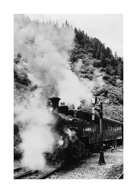 Locomotive Poster / Fotografien bei Desenio AB (11956)