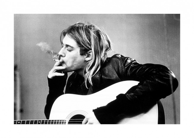 Kurt Cobain Affiche