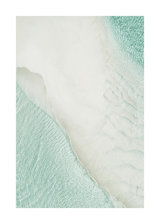 Beach Aerial Poster / Naturmotive bei Desenio AB (12272)