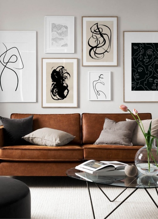 Black Paint Poster / Arte presso Desenio AB (12514)