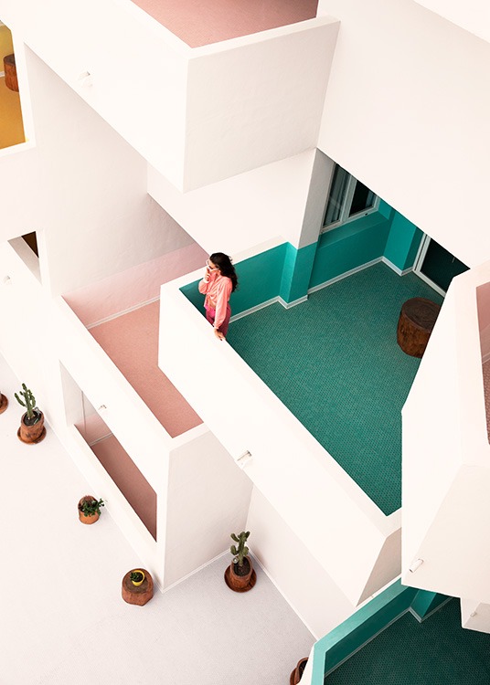 The Green Balcony Affiche