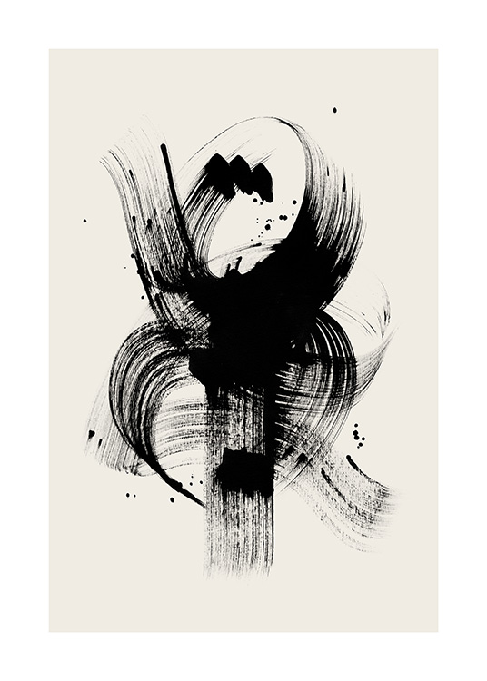 Ink Touch No2 Poster