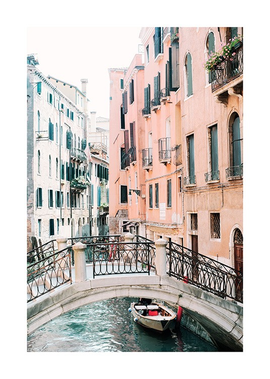 Canal in Venice Poster