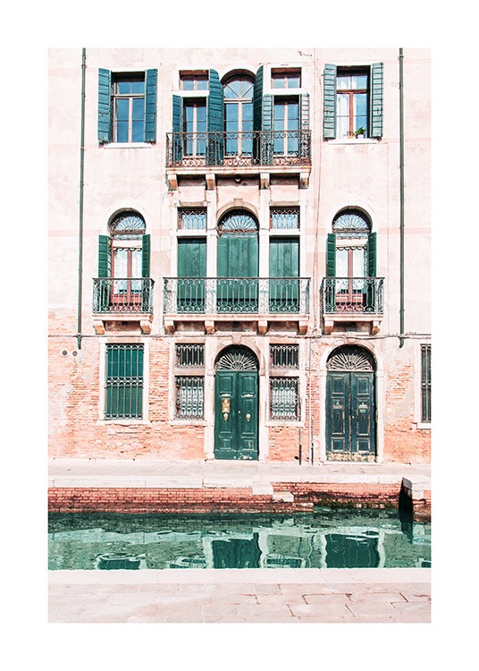 Venice Facade Poster