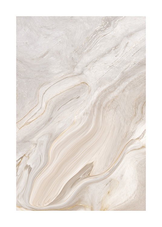 Abstract Marble Poster