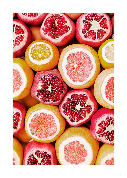 Exotic Fruits Affiche