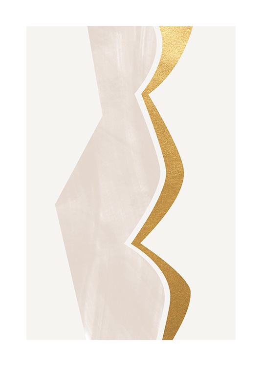 Golden Curves Affiche