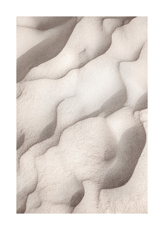 Sand Shapes Affiche