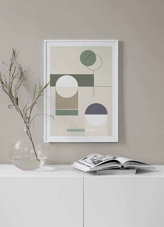 Bauhaus Bricks No2 Poster