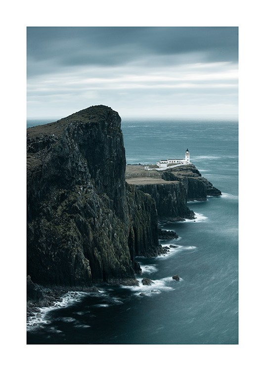 Scottish Lighthouse Poster