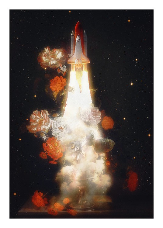 Space Shuttle Poster