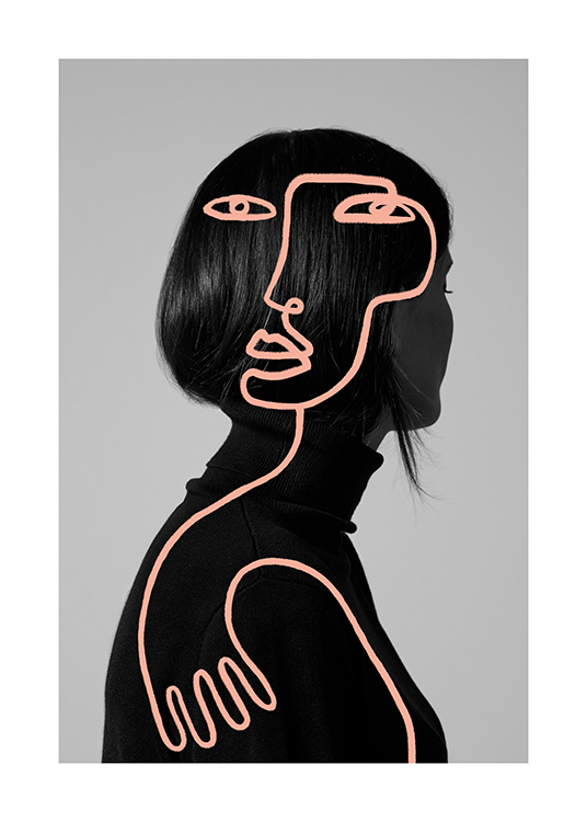 Hand on your Shoulder Affiche