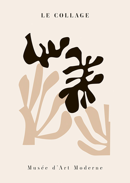 Le Collage No2 Affiche