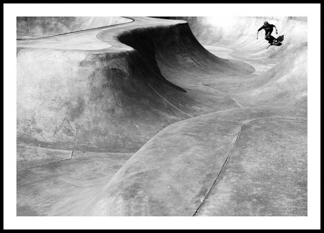 Skatepark Affiche / Posters pour enfants chez Desenio AB (2066)