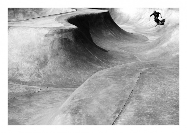 Skatepark Affiche / Posters pour enfants chez Desenio AB (2066)