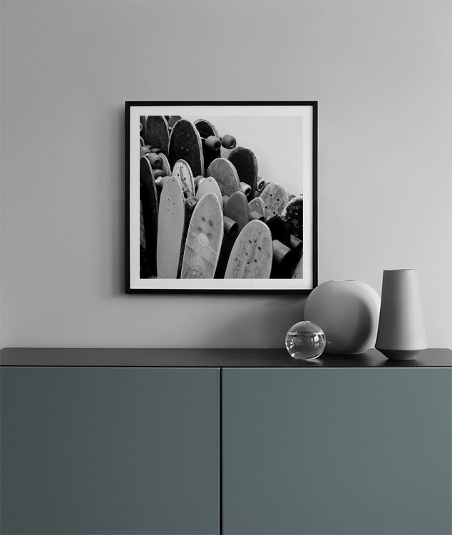 Rows Of Skateboards Affiche / Posters pour enfants chez Desenio AB (2067)