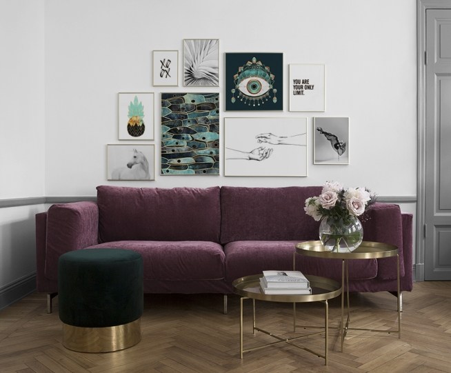 Teal Eye Poster / Arte presso Desenio AB (2375)