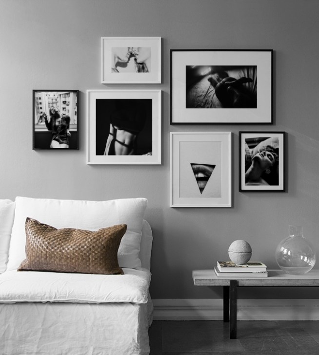 Shadows & Light Poster / Bianco e nero  presso Desenio AB (2955)