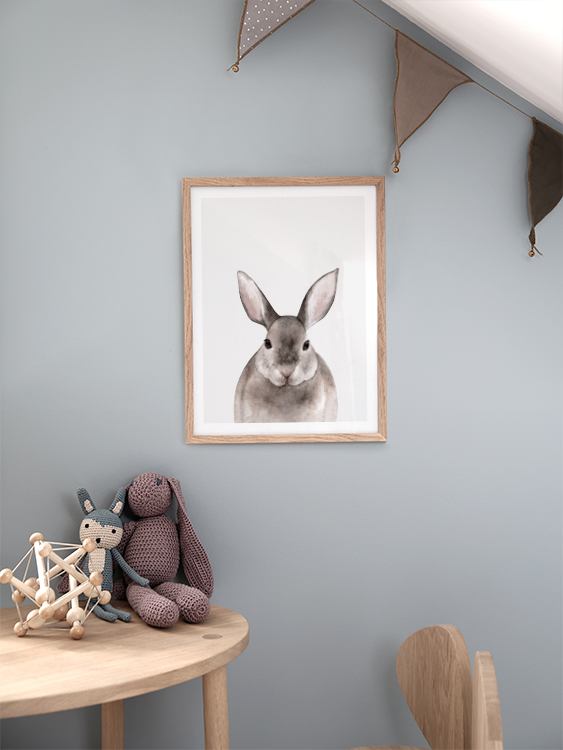 Little Rabbit Poster / Quadri per  bambini presso Desenio AB (3364)