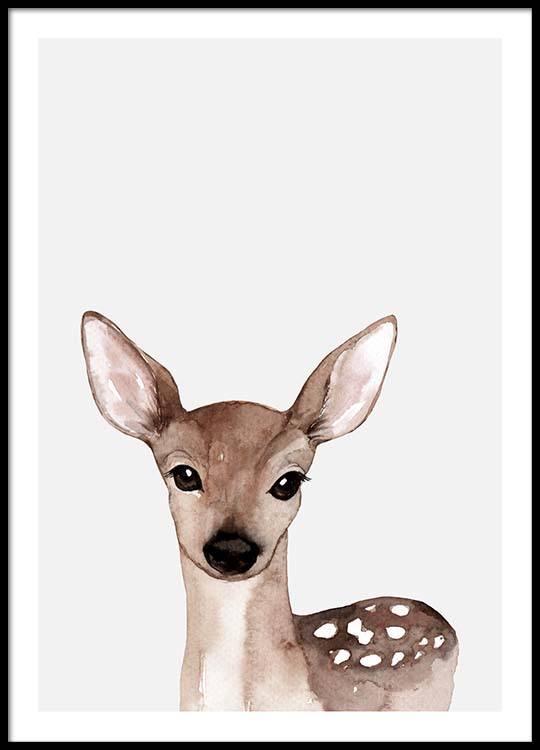 Little Deer Poster / Kinder bei Desenio AB (3369)